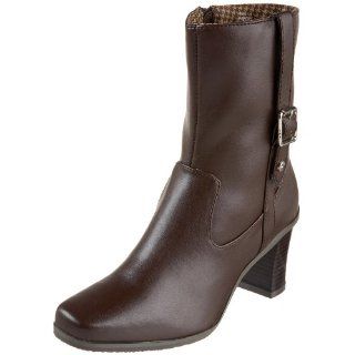  Tommy Hilfiger Womens Rosebud Boot,Dark Brown,8.5 M US Shoes