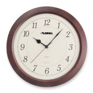 Lorell Wall Clock, Arabic Numerals, 13 1/2, White Dial