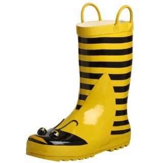  Western Chief Womens Bee Rain Rubber Boot,Yellow,5 M Shoes