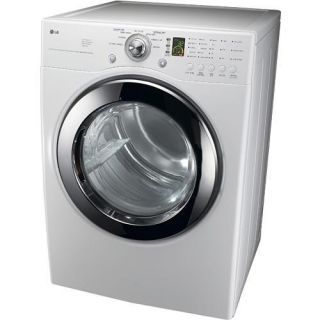 LG 7.3 cubic foot Front Control White Electric Dryer