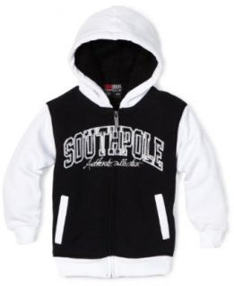 Southpole   Kids Boys 2 7 Sherpa Fleece Sweater, Black