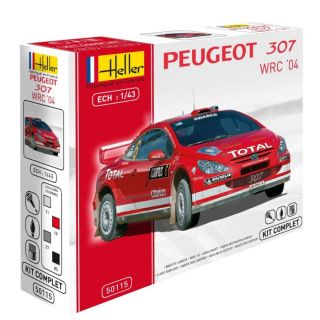 Joustra   Peugeot 307 WRC04   Maquette plastique à assembler   37