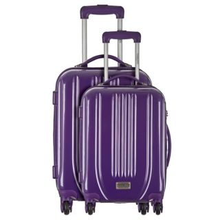 de 2 valises frasseto violet   34x53x20 / 41x63x25cm   8/6kg   39