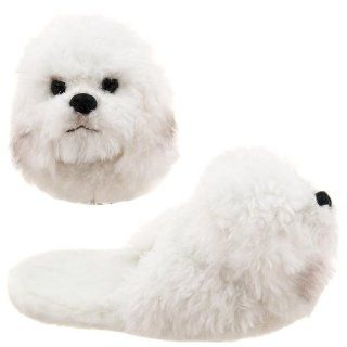 Bichon Frise Animal Slippers for Women Onesize Shoes