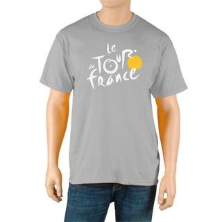Le Tour de France Mens Logo Grey Official T Shirt