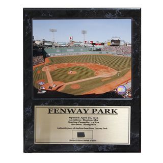 Fenway Park Boston Red Sox Game Used Plaque