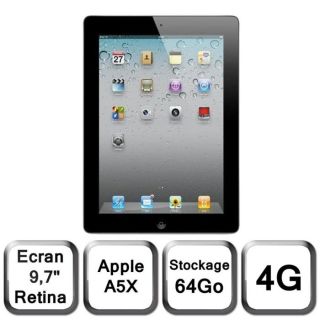 LED 64 Go 4G   Achat / Vente TABLETTE TACTILE Apple iPad 3 noir 64