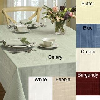 Simplicity 60x84 inch Oval Tablecloth