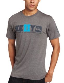 Quiksilver Mens Kelly Slater 11 Time Champ Tee, Smoke
