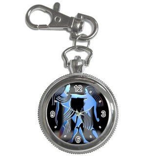 zodiac sign gemini 1 keychain watch key chain watch