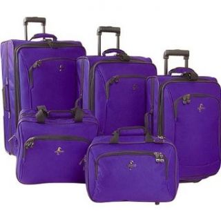 Atlantic Altitude 5 Piece Luggage Set (Royal Purple
