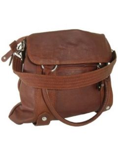 Annalisa Italian Made Calfskin Leather Satchel Handbag