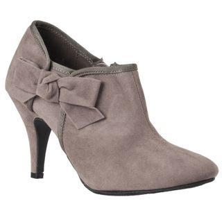 Riverberry Womens Tulip Bow detail Stiletto Booties