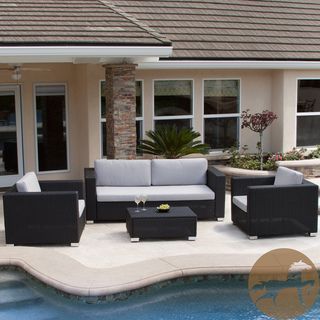 Christopher Knight Home San Felipe Outdoor 4 piece Seating Set