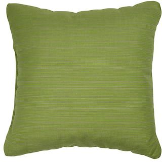 Lime 20 inch Knife edged Outdoor Pillows with Sunbrella Fabric (Set of