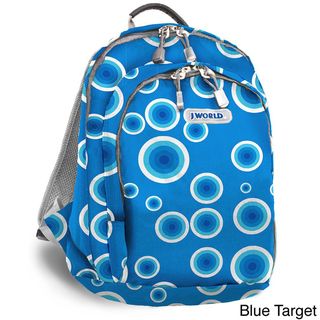 World Rosewalk Blue Target Mini Backpack