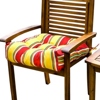 Outdoor Mayan Stripe 20 inch Chair Cushions (Set of 2)
