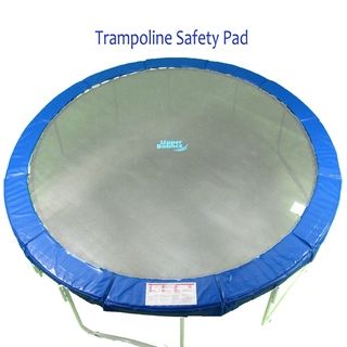 15 foot Round Blue Premium Trampoline Safety Pad