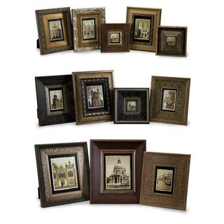 Set of 12 Antiqued Frames