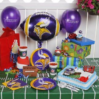 NFL Minnesota Vikings Birthday Party Kit (96 Piece