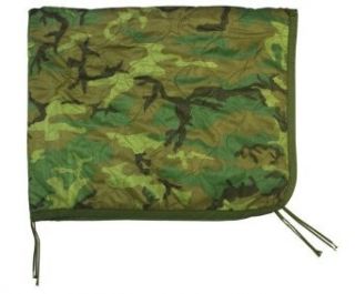 Government Issue Woodland Camouflage Poncho Liner