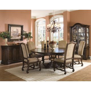 Coronado 9 piece Round Table Dining Set with Arm Chairs
