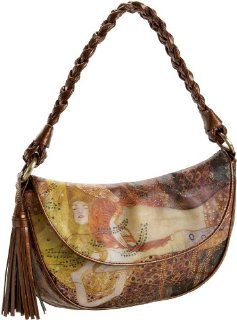 Icon Water Serpents Shoulder Bag,Bronze,one size Shoes