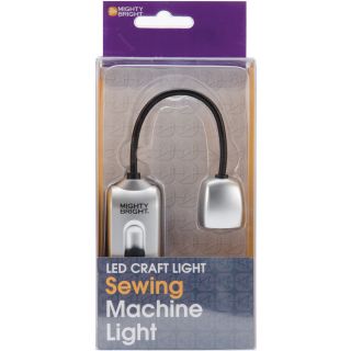 Mighty Bright Silver Plastic Detachable Sewing Machine LED Light Today
