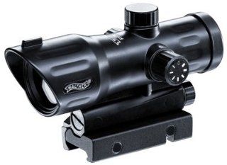Walther PS 55 Dot Sight, Red Duplex Reticle, 7 Brightness
