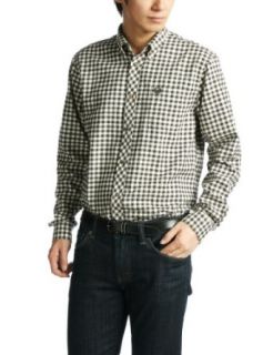 Fred Perry Mens Gingham Twill Shirt Clothing