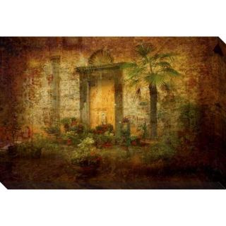 Tuscan Patio Oversized Canvas Gallery Wrap