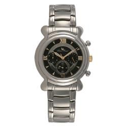 Lucien Piccard Mens Stainless Steel Chronograph Watch