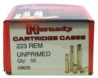 Hornady Unprimed 223 Remington Cartridge Case Sports