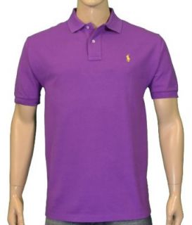 Polo Ralph Lauren Mens Mesh Shirt Purple XL Clothing
