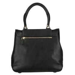 Givenchy Mirte Large Black Leather Saddle Bag