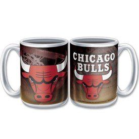 Chicago Bulls Ceramic Coffee Mug