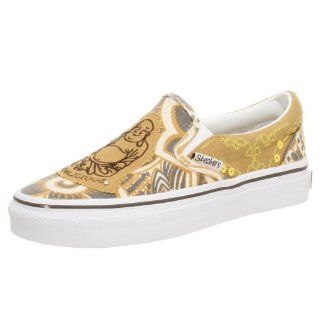  Skechers Cali Womens Dana Point Slip on Sneaker,Gold,7.5 M Shoes
