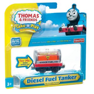 Fisher Price Thomas and Friends Small Diesel Car Toy Train Engine