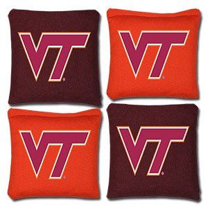 8 Virginia Tech Cornhole Bags