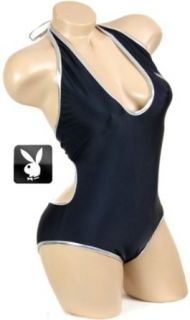 Designer Brand Playboy Bunny Black Monokini Swimsuit