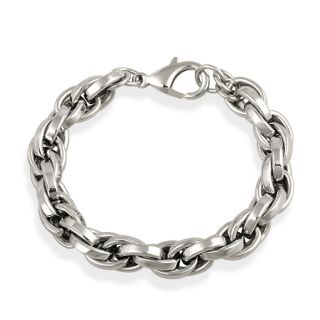 Mondevio Stainless Steel Cable Chain Bracelet Today $17.49 5.0 (1