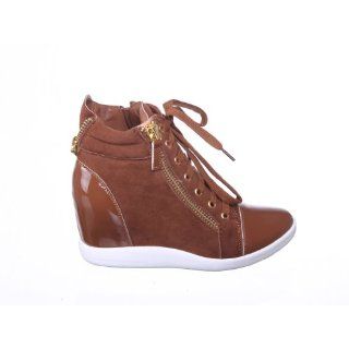 Brown   sneaker heels Shoes
