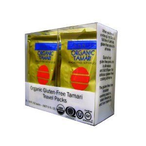 San J Organic Tamari Gluten Free Soy Sauce Travel Packs 20x1/4fl.oz
