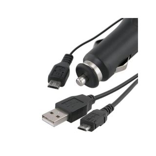 Eforcity USB Data Cable/ Retractable Car Charger for  Kindle 2