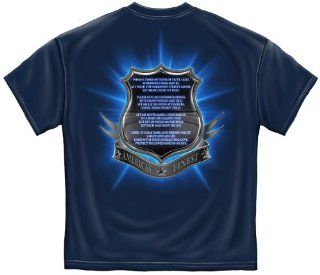 Policemans Prayer   Law Enforcement T Shirt Sports