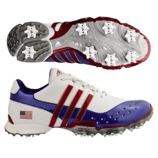 Adidas Mens Powerband 3.0 USA Limited Edition Golf Shoes