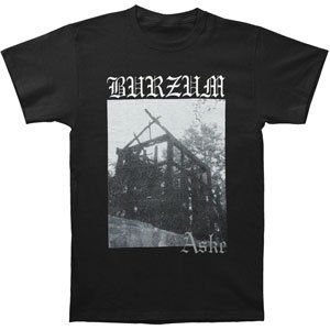 Rockabilia Burzum Aske T shirt Medium Clothing