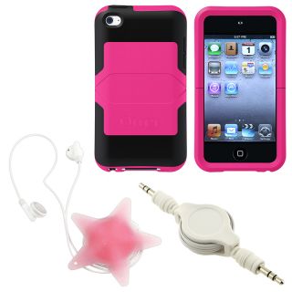 Otter Box Pink Case/ Cable/ Wrap for Apple iPod Touch Generation 4