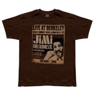 Jimi Hendrix   Live At Berkeley Soft T Shirt Clothing