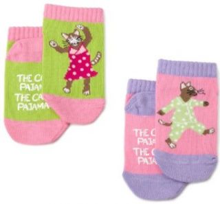 Hatley 2 Pairs Cats Pajamas Infant Socks Clothing